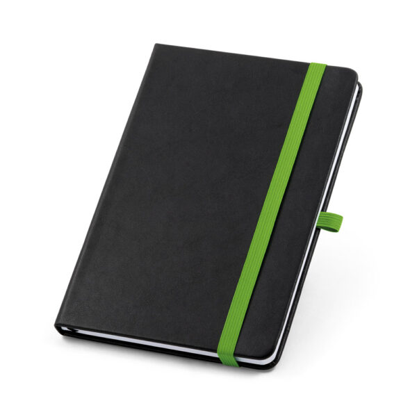 Caderno A5 em PU com páginas pautadas - Imagem 8