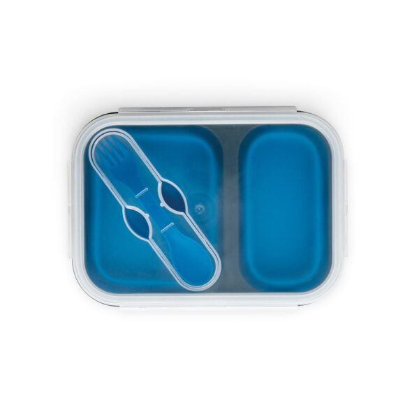 Marmita hermética retrátil em silicone e PP (480 e 760 mL) - Imagem 2