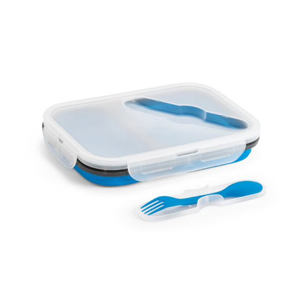 Marmita hermética retrátil em silicone e PP (480 e 760 mL) - Imagem 5