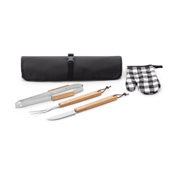 Kit churrasco com 4 utensílios - Imagem 3