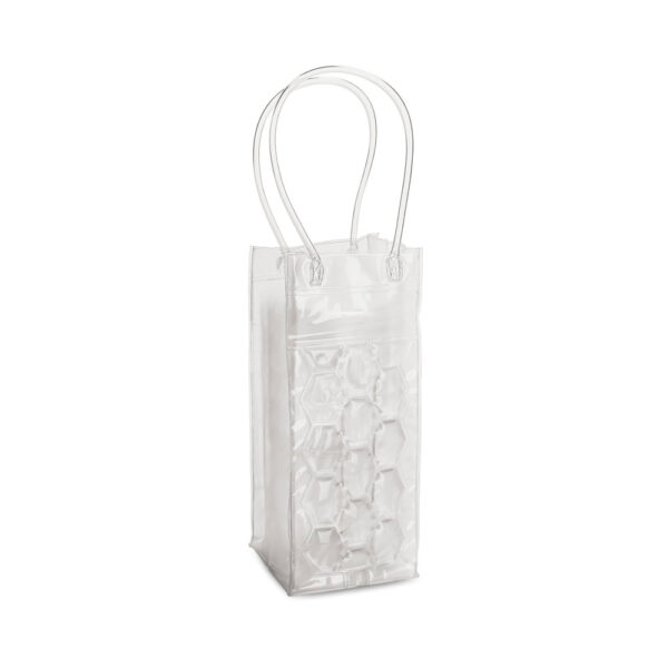 Sacola refrigeradora para 1 garrafa em PVC