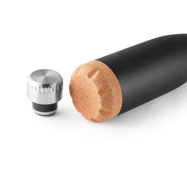 Squeeze térmico em aço inox e base em cortiça 560 mL - Imagem 7