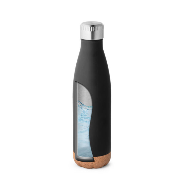Squeeze térmico em aço inox e base em cortiça 560 mL - Imagem 8