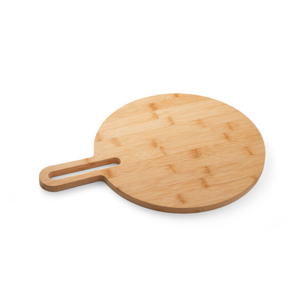 Tábua de servir aperitivos em bambu com pega - Imagem 4