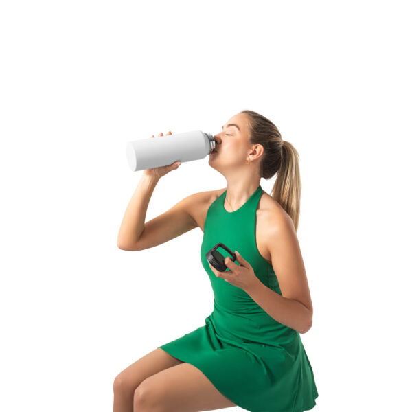 Garrafa em aço inoxidável (90% reciclado) com revestimento em pó e de grande capacidade até 1200 mL - Imagem 7