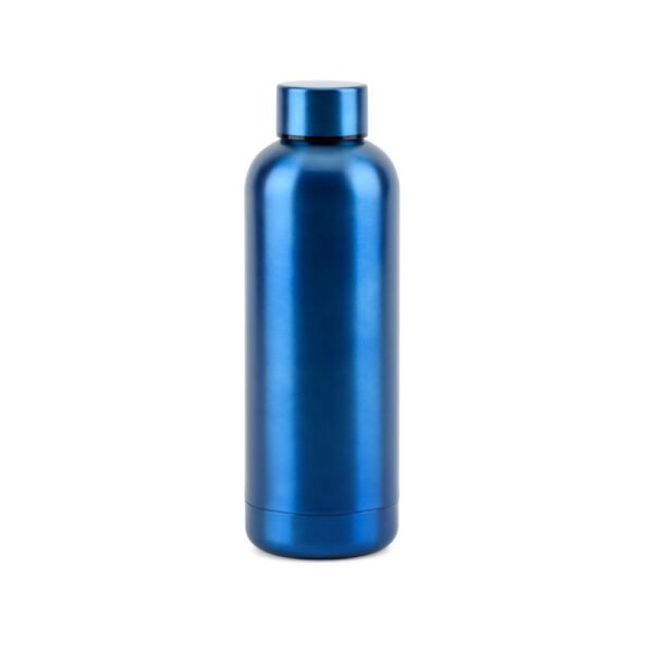 Squeeze em aço inox (90% reciclado) com acabamento em mate metálico 550 mL - Imagem 7