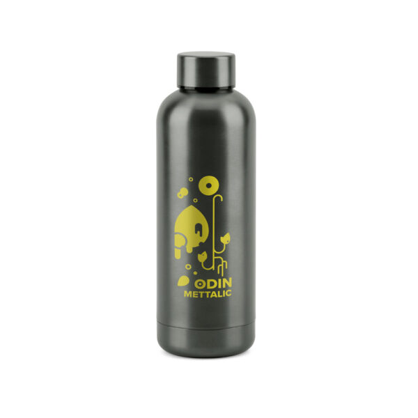 Squeeze em aço inox (90% reciclado) com acabamento em mate metálico 550 mL - Imagem 2