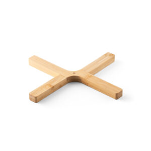 Porta tachos dobrável em bambu