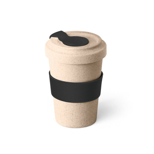 Copo para viagem em fibra de bambu (60%) e PP (40%) 500 mL - Imagem 2