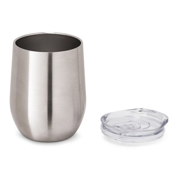 Copo térmico de viagem em aço inox 400 mL - Imagem 2
