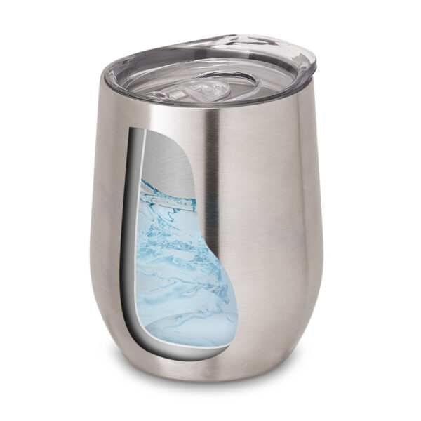 Copo térmico de viagem em aço inox 400 mL - Imagem 5