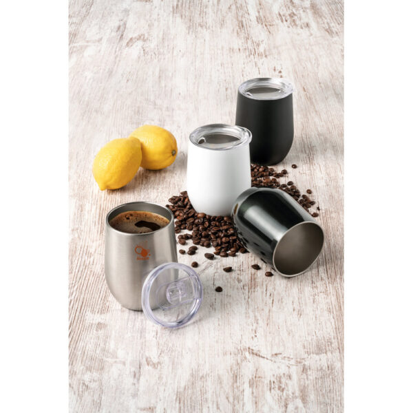 Copo térmico de viagem em aço inox 400 mL - Imagem 3