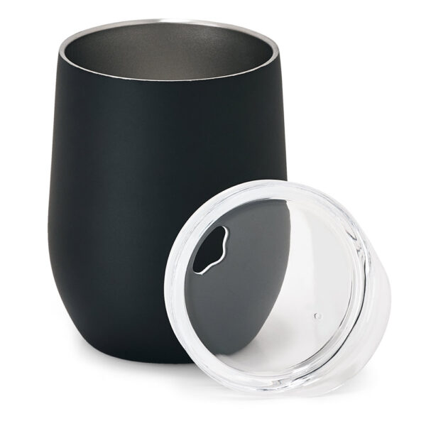 Copo térmico de viagem em aço inox 400 mL - Imagem 2