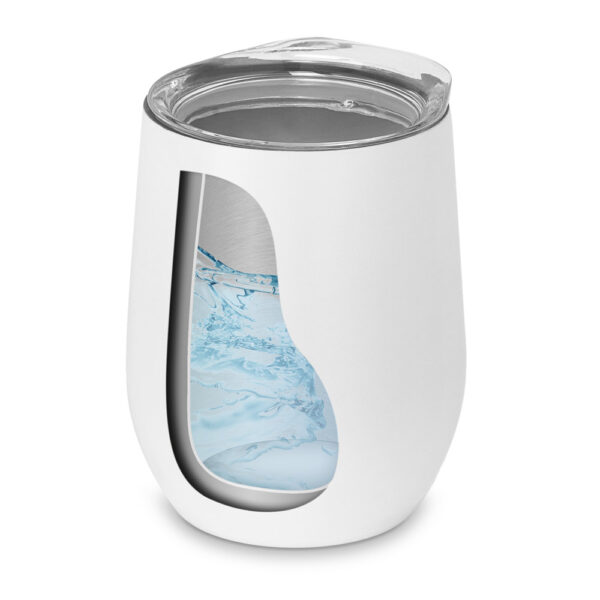 Copo térmico de viagem em aço inox 400 mL - Imagem 7