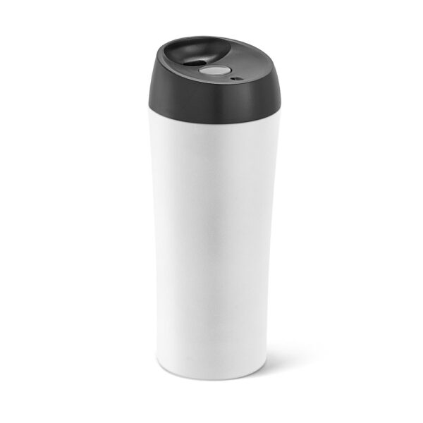 Copo térmico para viagem em aço inox e PP 470 mL - Imagem 6