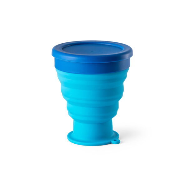 Copo de viagem em silicone e PP 400 mL - Imagem 9