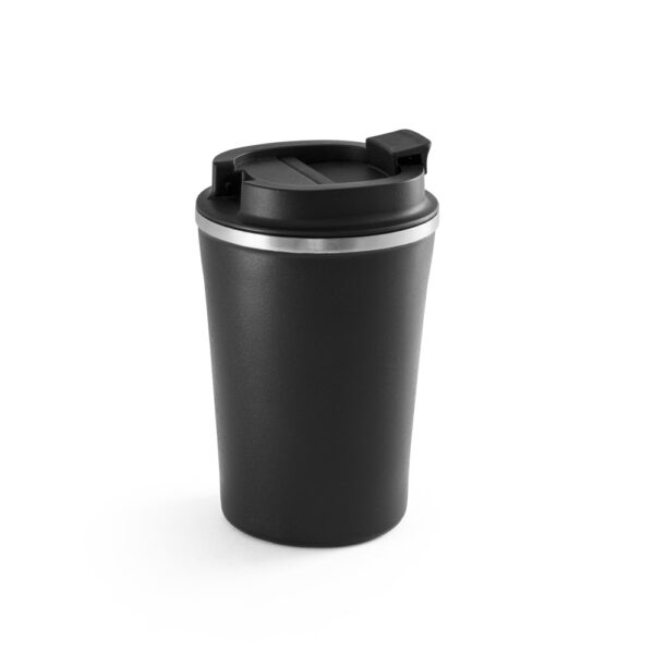 Copo térmico de viagem em aço inox e PP 470 mL - Imagem 2