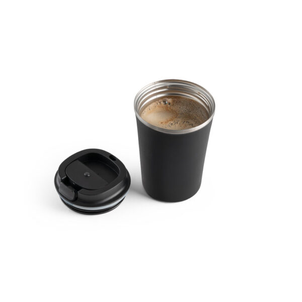 Copo térmico de viagem em aço inox e PP 470 mL - Imagem 6