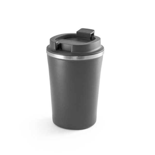 Copo térmico de viagem em aço inox e PP 470 mL - Imagem 12