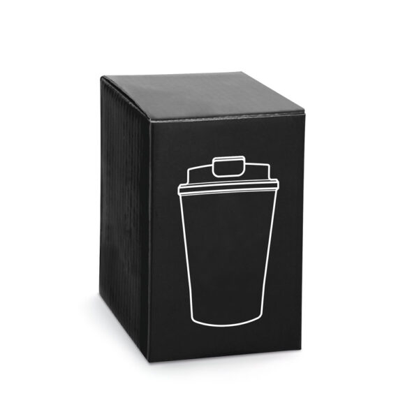 Copo térmico de viagem em aço inox e PP 470 mL - Imagem 3