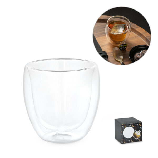 Copo em vidro isotérmico 220 mL