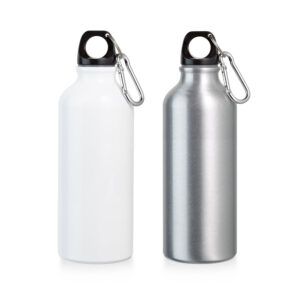 Squeeze em alumínio para sublimação com mosquetão 500 mL