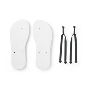 Chinelos com sola em EVA e totalmente personalizável em sublimação e tira em PVC