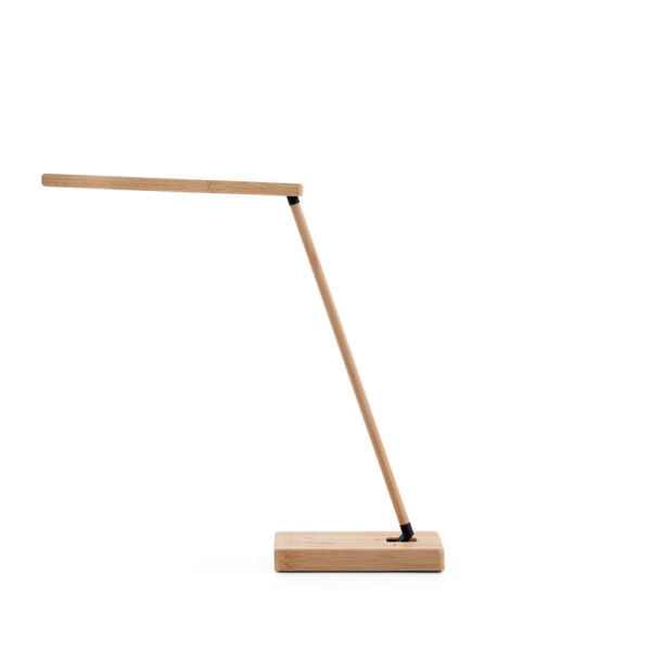 Luminária em bambu com carregador wireless - Imagem 8