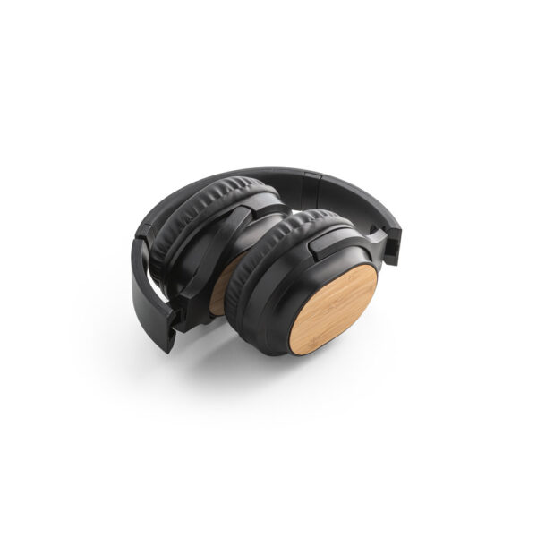 Fones de ouvido wireless em bambu e ABS - Imagem 7