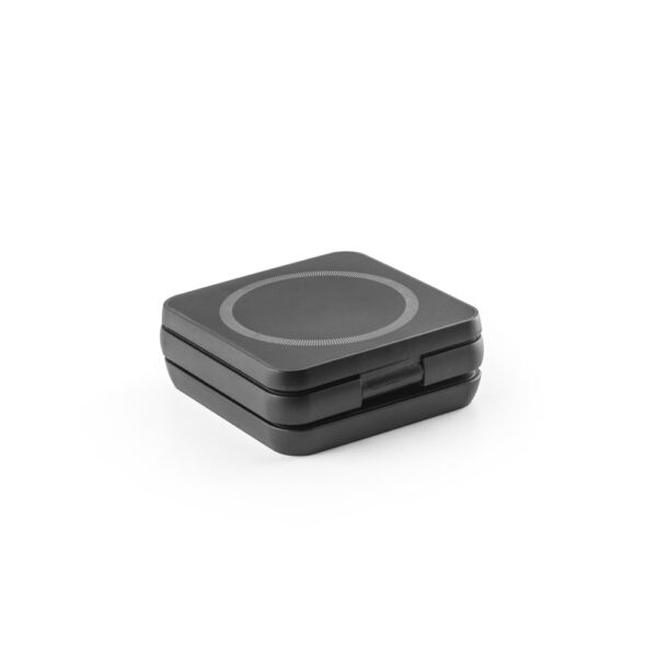 Carregador magnético wireless super rápido dobrável em ABS 100% reciclado que permite carregar três dispositivos simultaneamente - Imagem 5