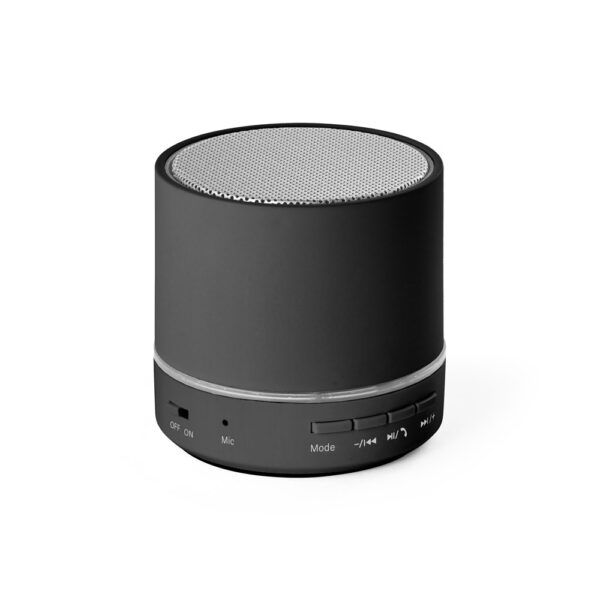 Caixa de som portátil com microfone, em ABS 100% reciclado - Imagem 2