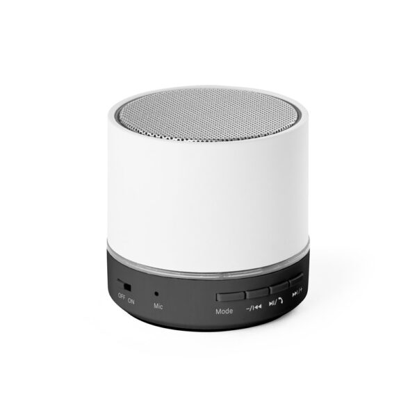 Caixa de som portátil com microfone, em ABS 100% reciclado - Imagem 5