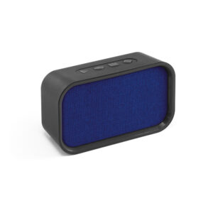 Caixa de som em ABS com microfone e autonomia de 2h