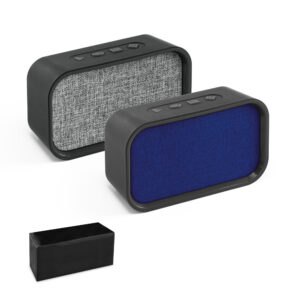 Caixa de som com microfone em ABS