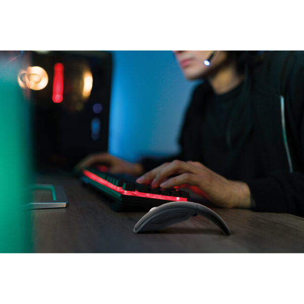 Mouse wireless dobrável 2'4G. em ABS - Imagem 3