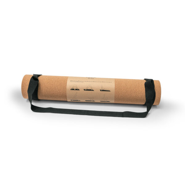 Tapete de exercício para yoga em cortiça e TPE com espessura até 3.7 mm - Imagem 4