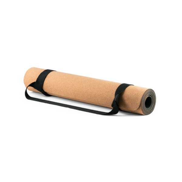 Tapete de exercício para yoga em cortiça e TPE com espessura até 3.7 mm - Imagem 5