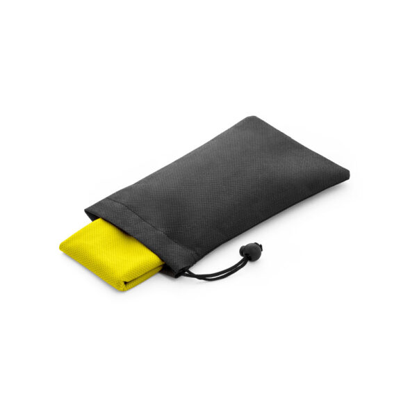 Toalha esportiva refrescante em 100% poliéster reciclado (100% rPET) com bolsa em non-woven - Imagem 10