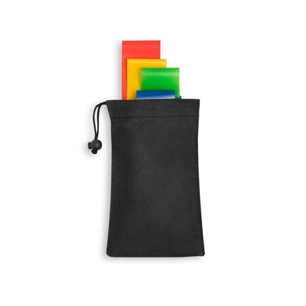 Conjunto de 4 bandas elásticas com bolsa de non-woven - Imagem 5