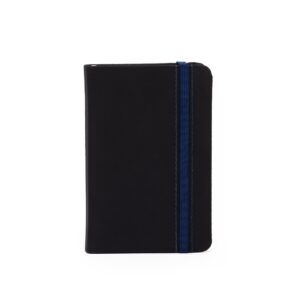 CADERNETA EMBORRACHADA C/COSTURA S/PAUTA