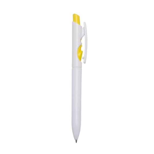 CANETA PLÁSTICA LEITOSO