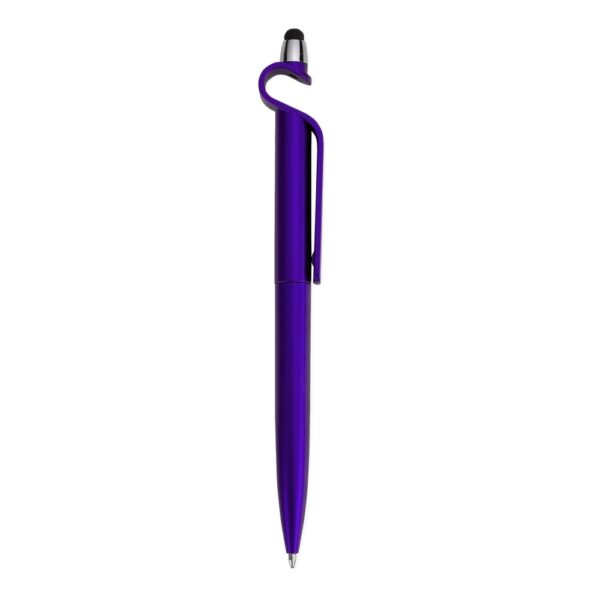 CANETA PLASTICA C/ SUPORTE E TOUCH - Imagem 5