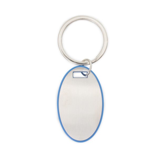 CHAVEIRO OVAL PLASTICO/METAL - Imagem 5