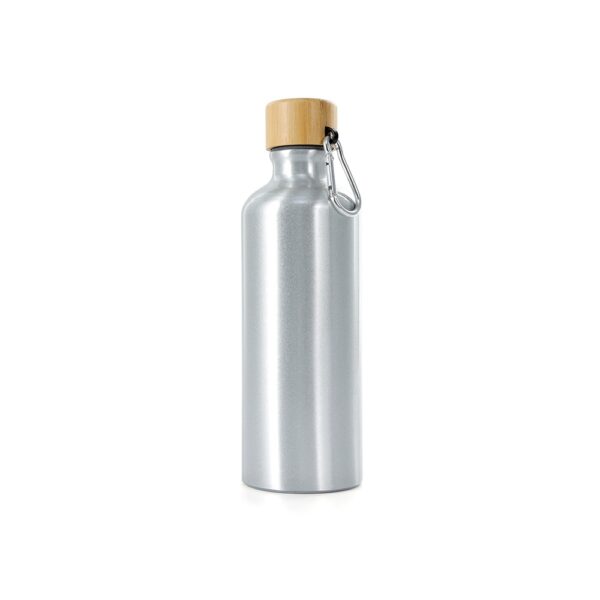 GARRAFA ALUMÍNIO 500ML TAMPA BAMBU - Imagem 5