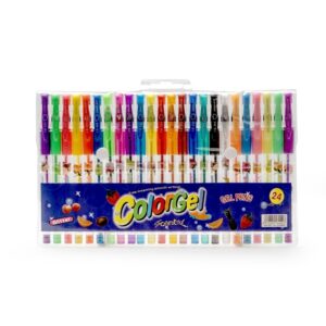 CANETINHAS COLORGEL CARTELA C/ 24