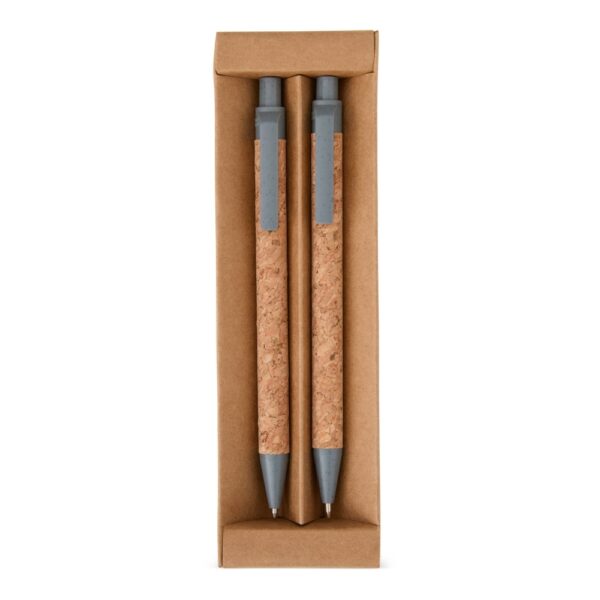 KIT ECOLÓGICO CANETA E LAPISEIRA CORTIÇA - Imagem 4