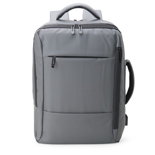 MOCHILA COURO SINTÉTICO USB 23 LITROS