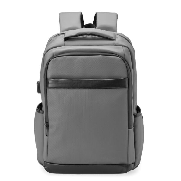 MOCHILA COURO SINTÉTICO USB 21L - Imagem 4