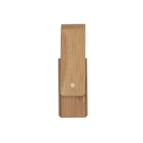 PEN DRIVE BAMBU 16 GB GIRATÓRIO