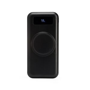 POWER BANK 10.000MAH COM CARREGAMENTO VIA INDUÇÃO OU VIA CABO